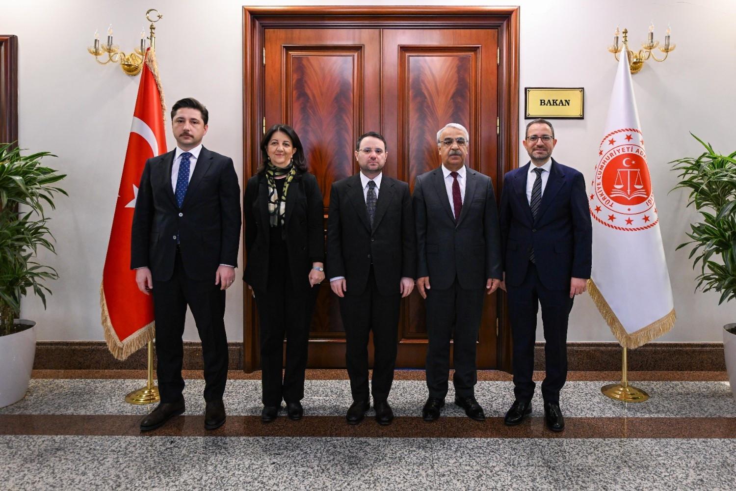 DEM Party's İmralı duo meets justice, interior ministers