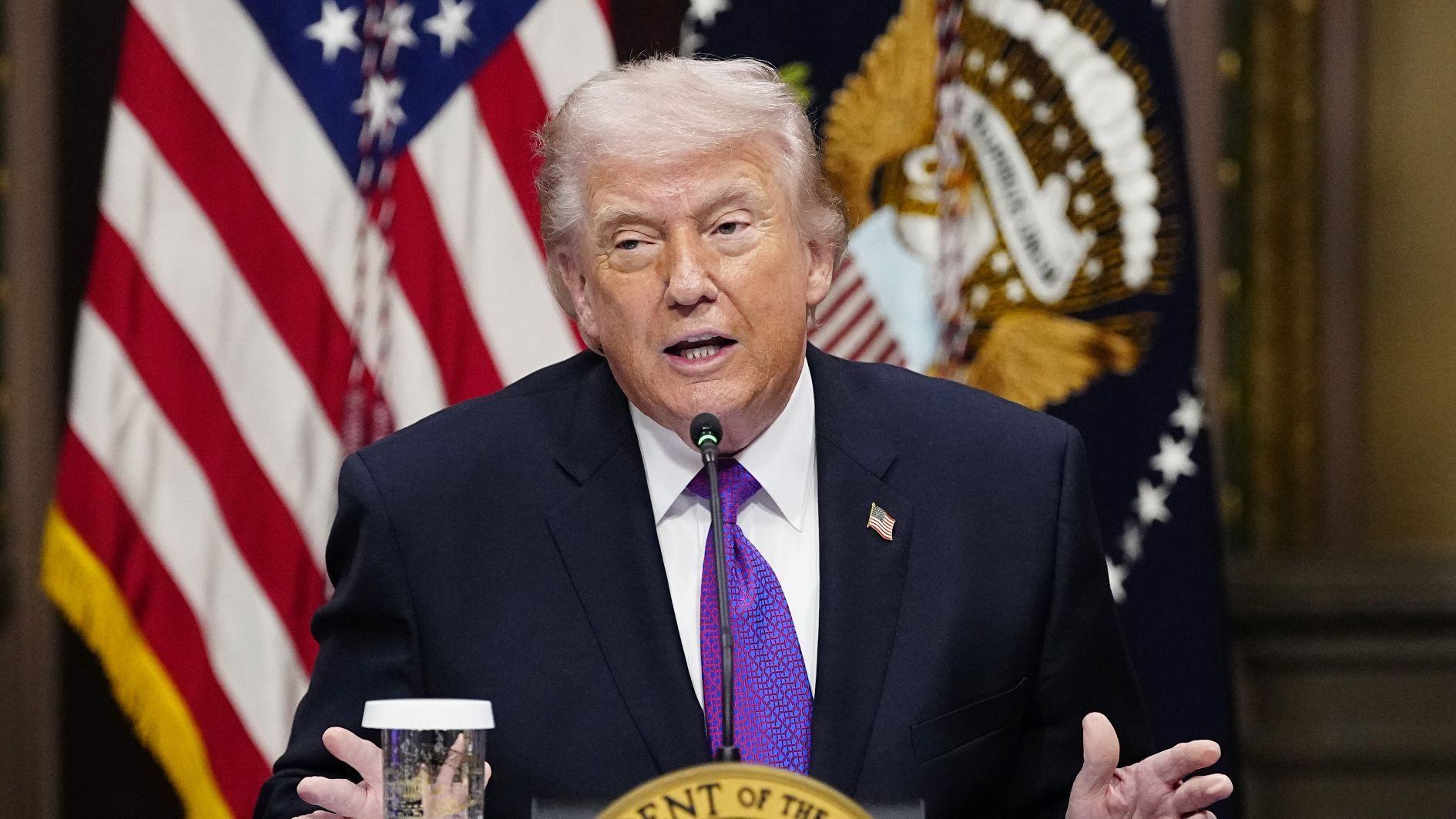 Trump demands role in choosing next Iran leader, says Khamenei son 'unacceptable'