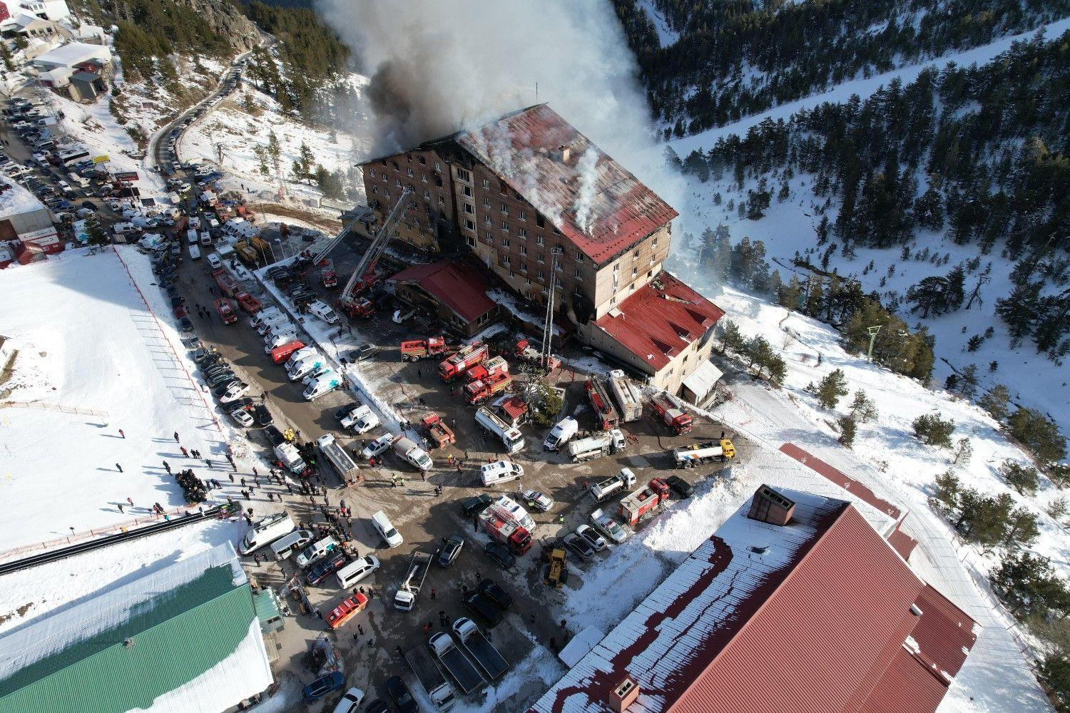 Panel report examines oversight roles in Bolu ski resort fire