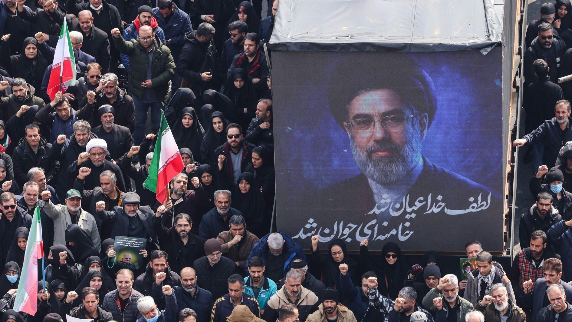 Iran's top leader vows to keep up attacks in his first statement