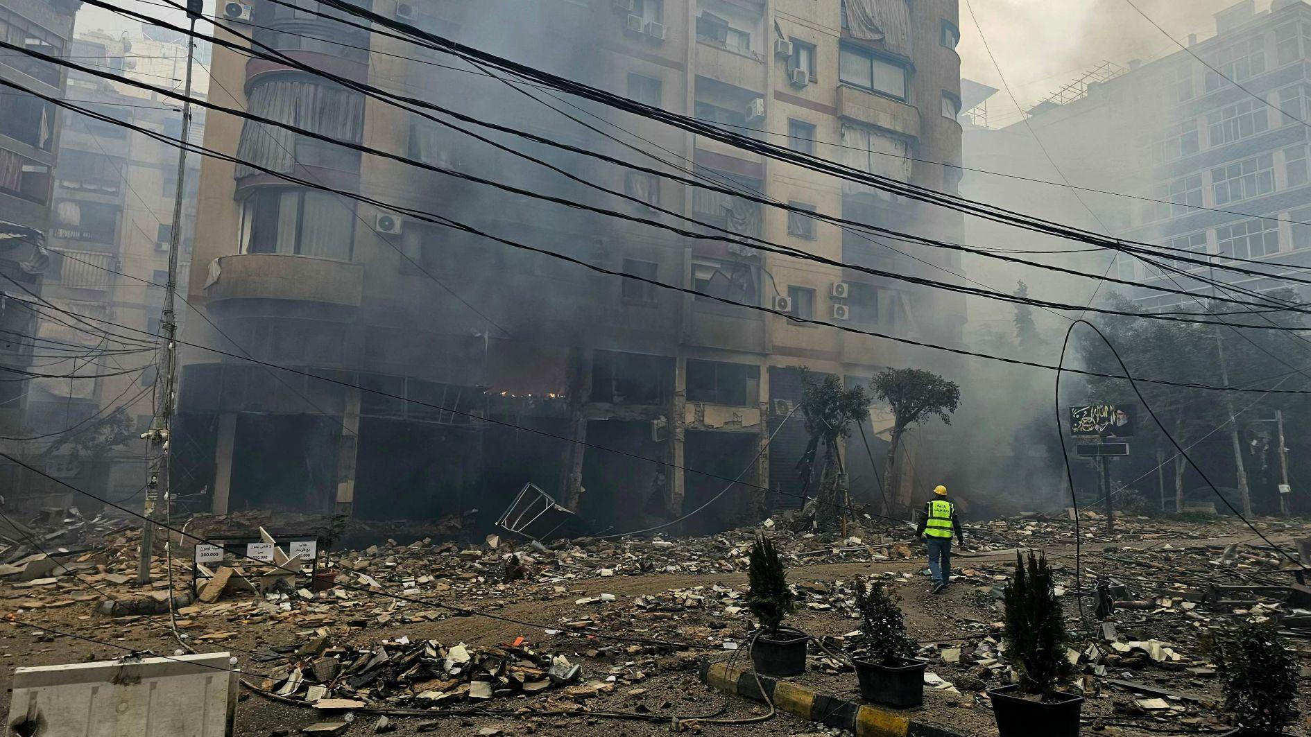 Lebanon to form delegation for talks as Israel presses campaign