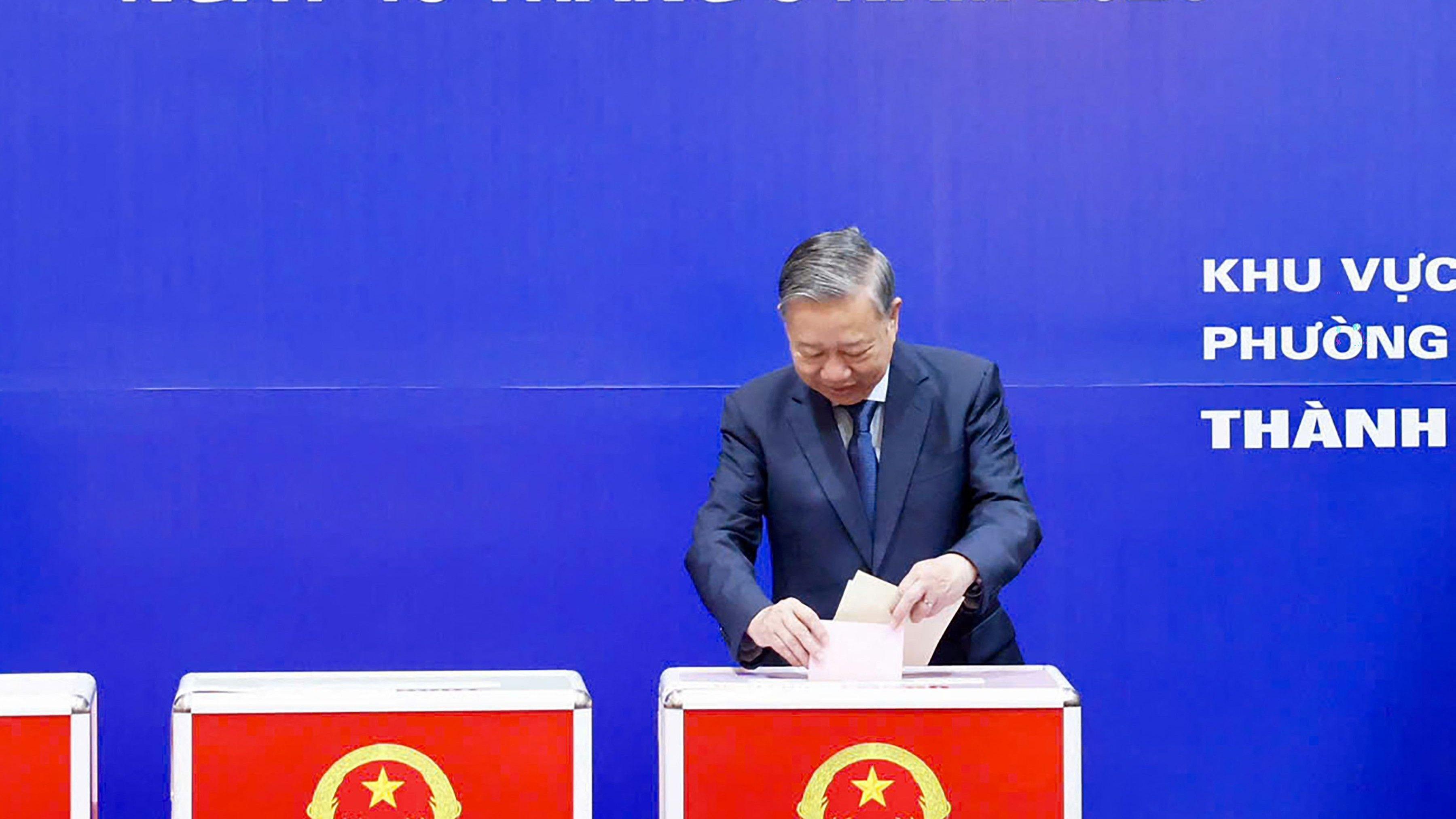 One-party Vietnam holds parliamentary election