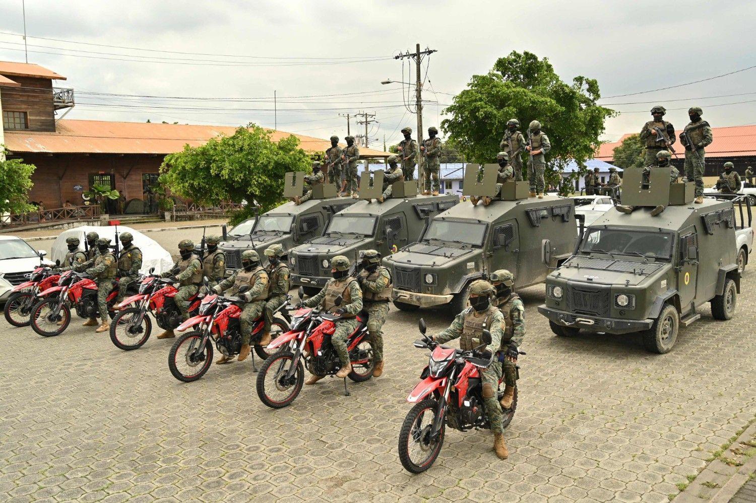 Ecuador launches two weeks of US-backed anti-drug ops