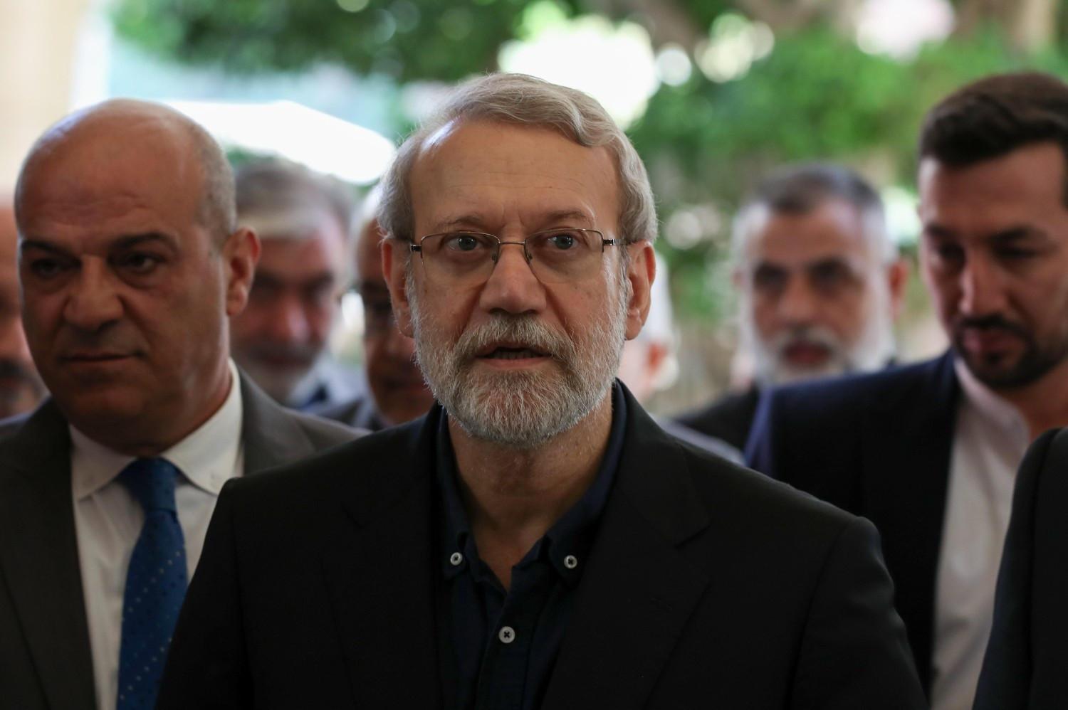 Israel says Larijani killed by Israel in strike