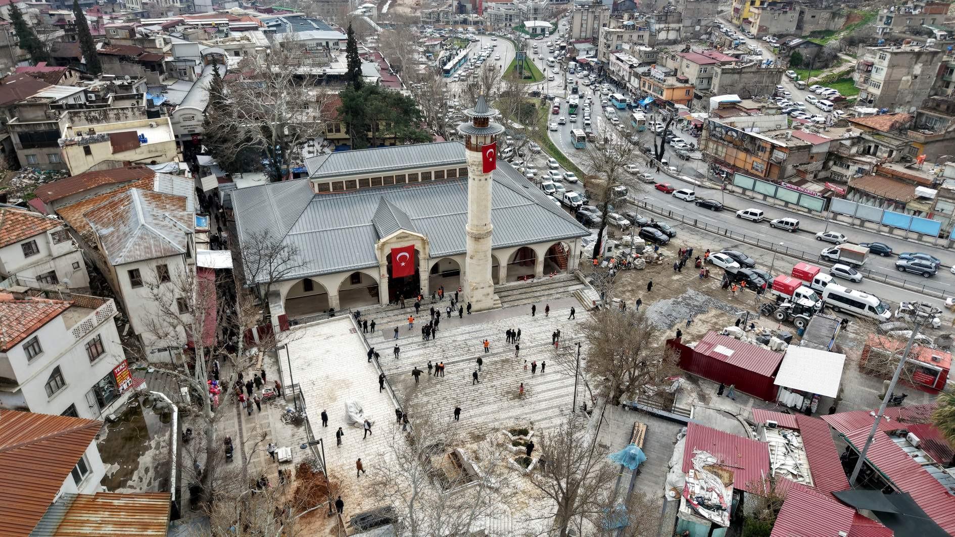 Historic mosque in Kahramanmaraş reopens after quake restoration