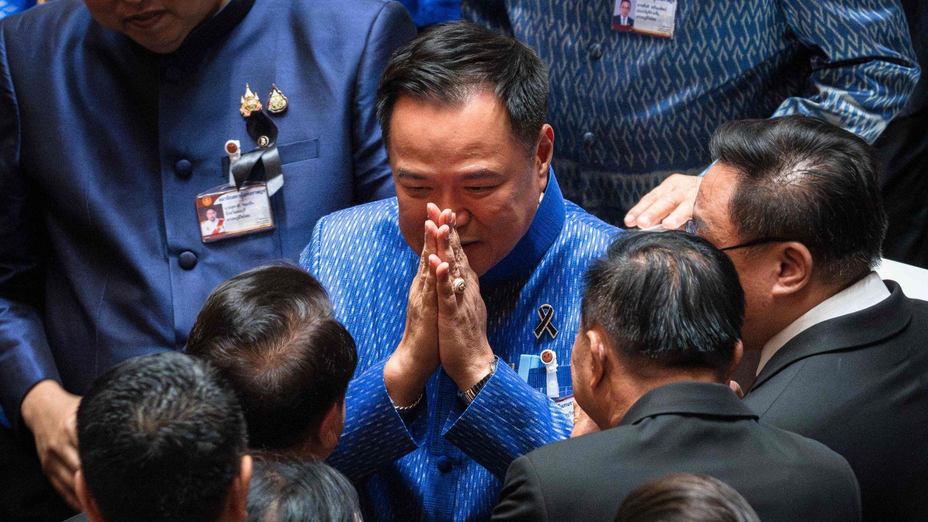 Thailand's new parliament elects Anutin as PM
