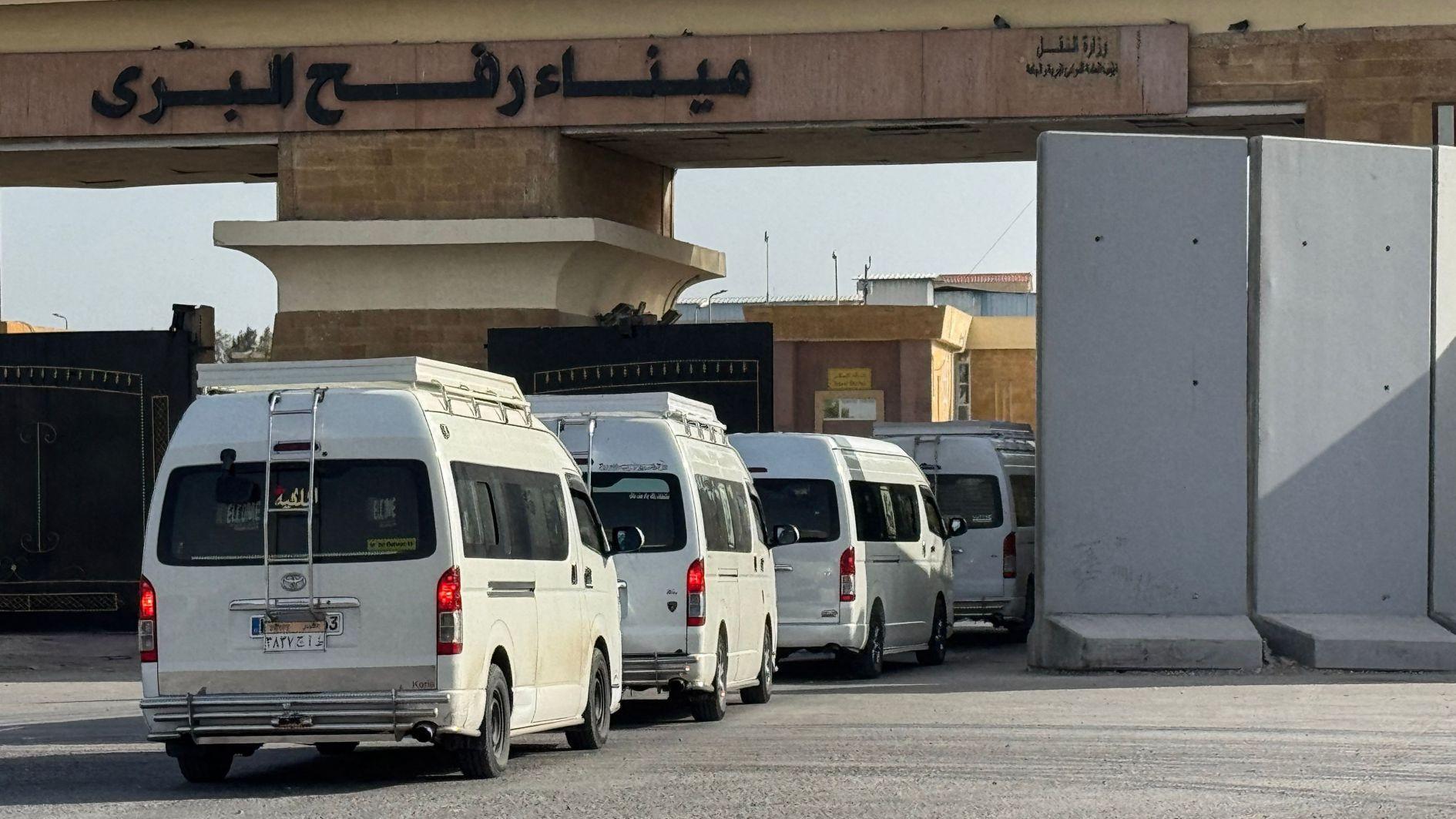 Gaza-Egypt border crossing reopens for small numbers of people