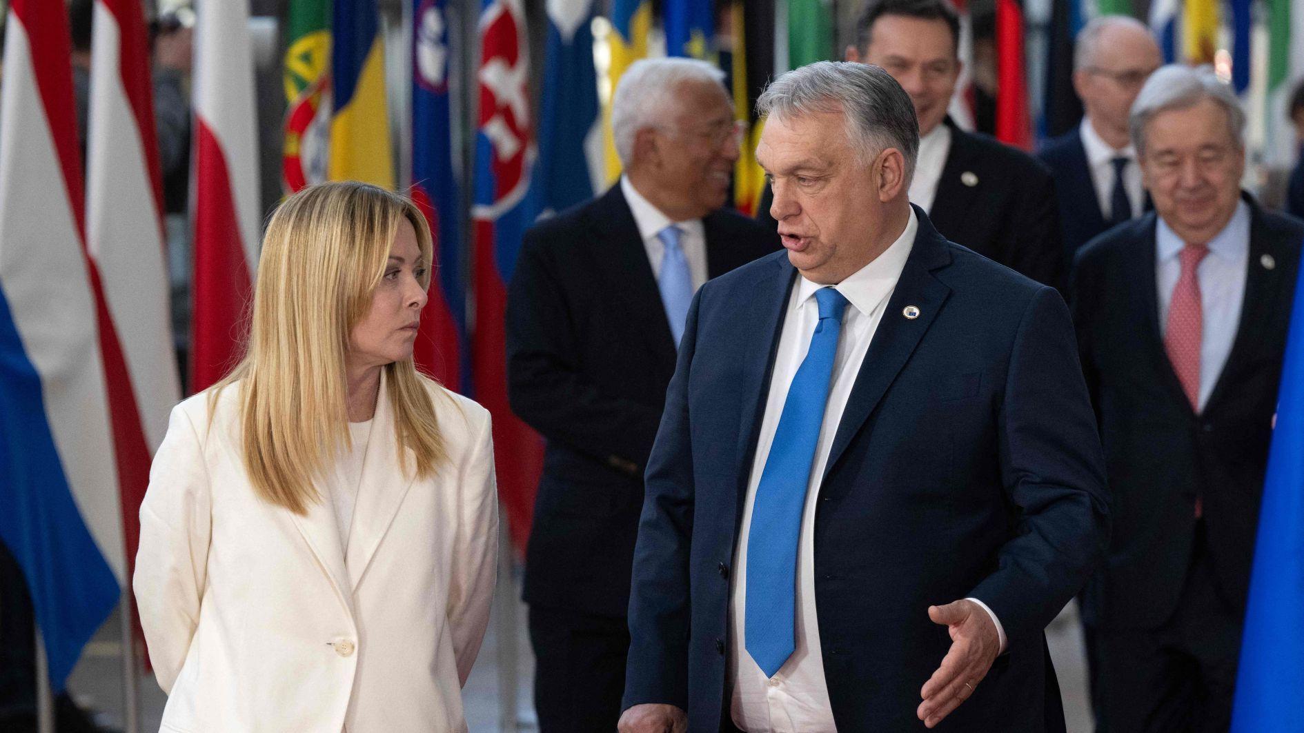 EU leaders round on Orban for stalling Ukraine loan