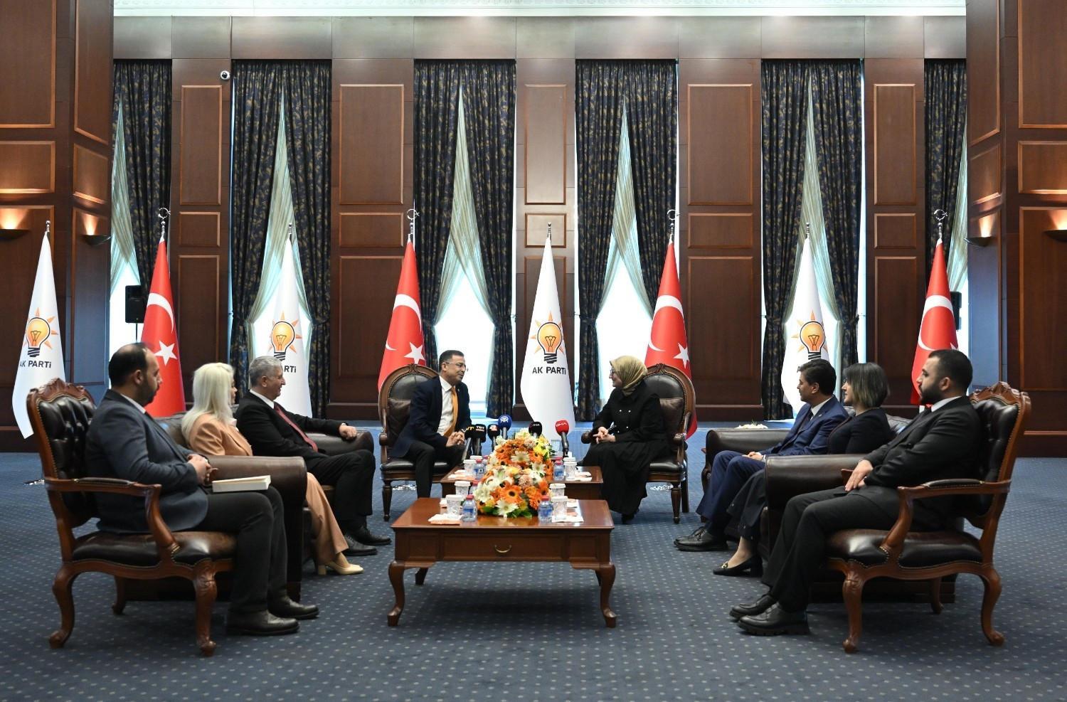 Political parties exchange Eid greeting visits in Ankara