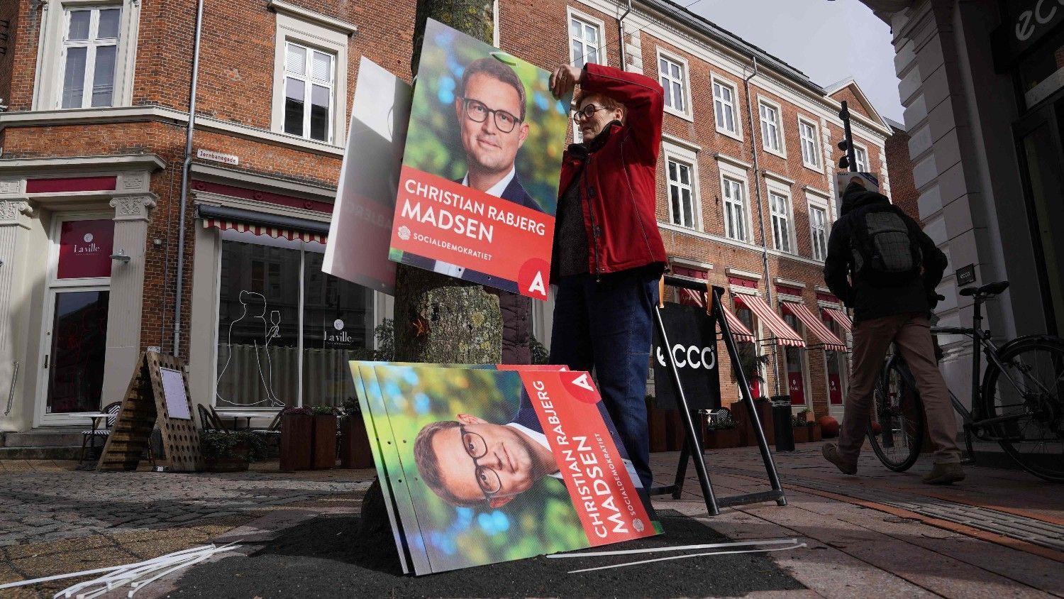 Danish PM bids for third term in general election