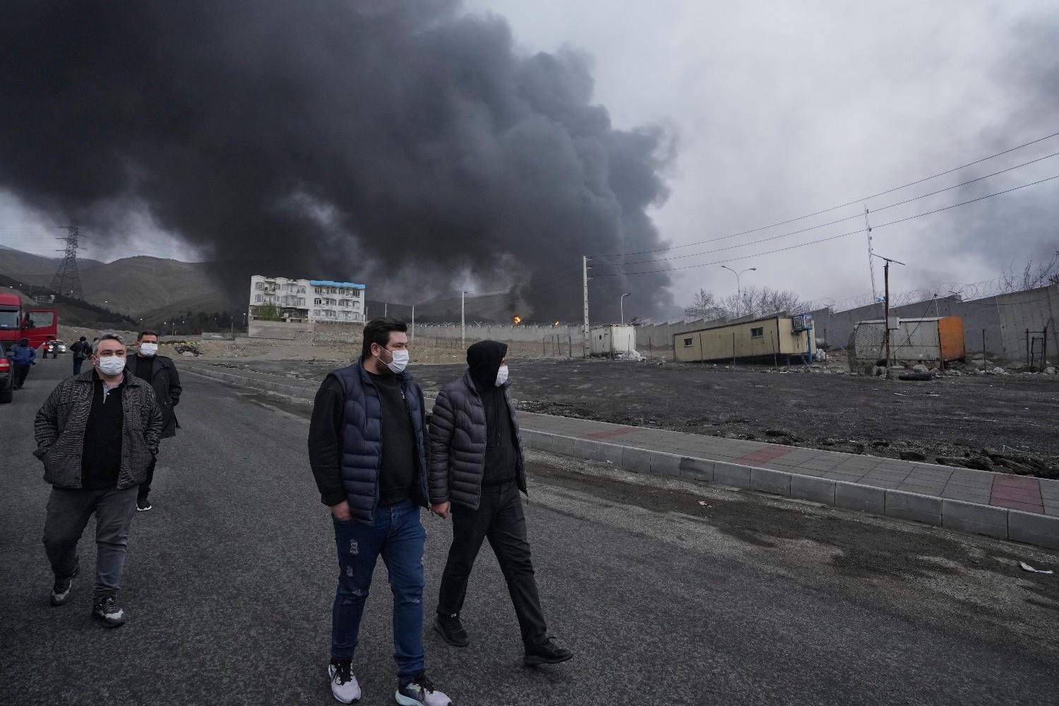 Tehran residents face health woes after oil depot attacks