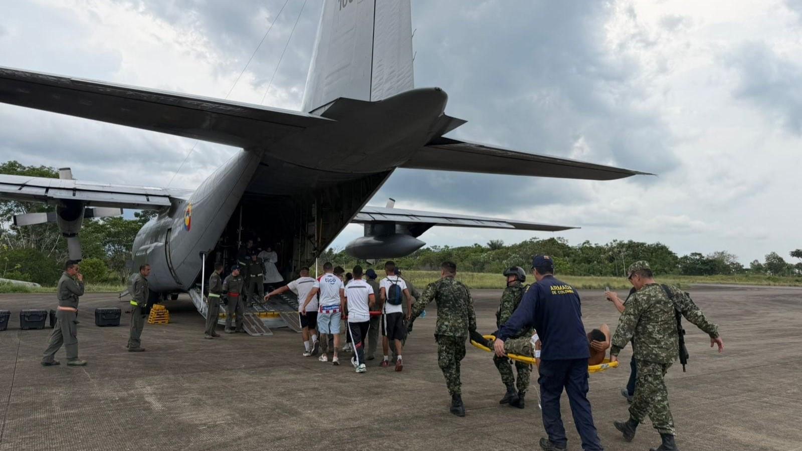 At least 66 dead after Colombia military transport plane crashes