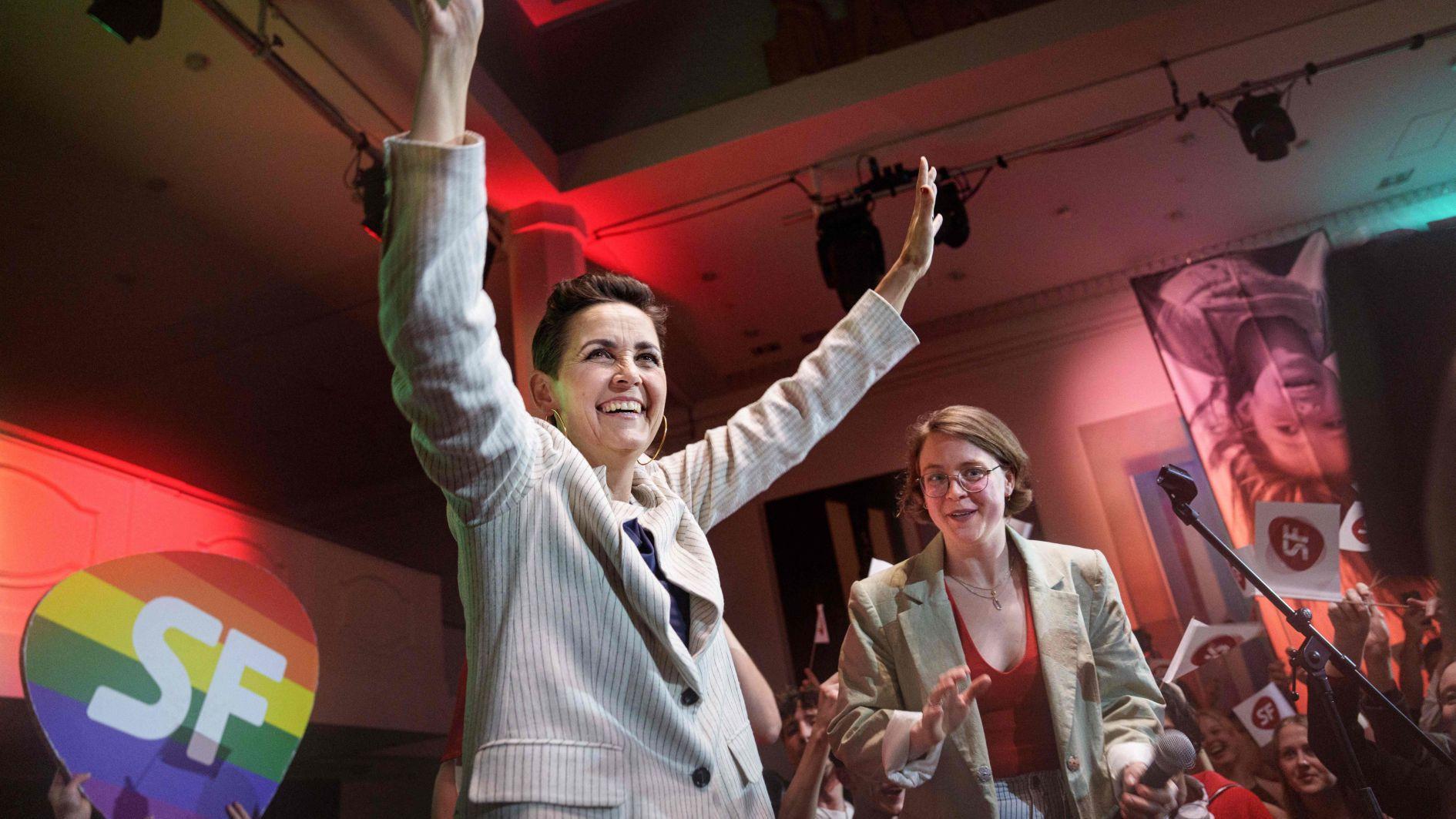 Danish PM's left-wing bloc wins election, but no majority