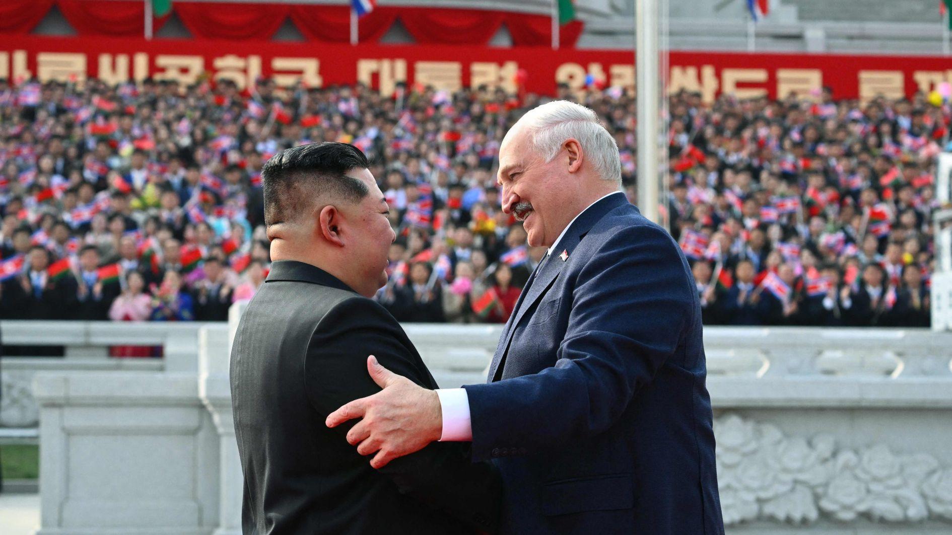 Belarus leader visits North Korea for first time