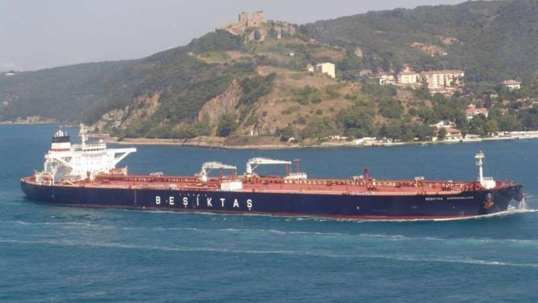 Turkish-operated tanker with Russian oil targeted in Black Sea