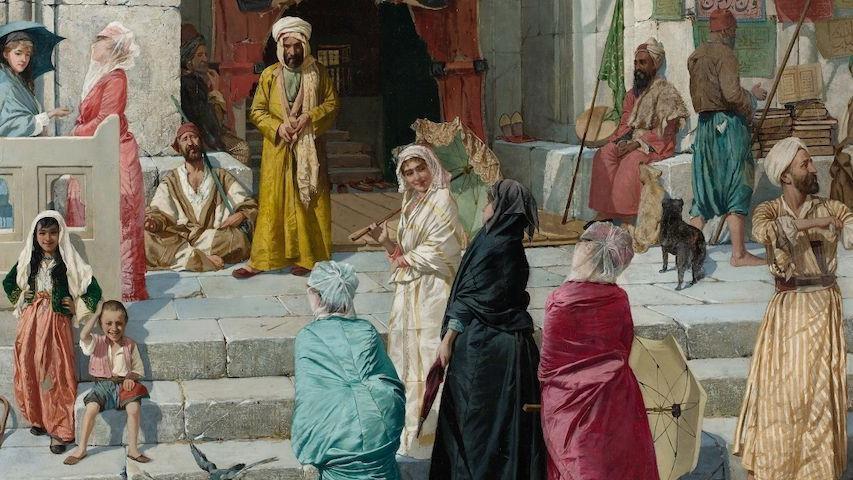 Rare Osman Hamdi Bey painting exceeds estimates at auction sale