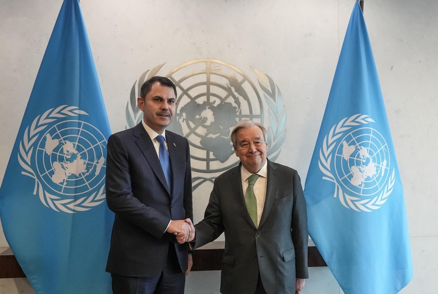 Turkish environment minister holds COP31 talks with UN chief