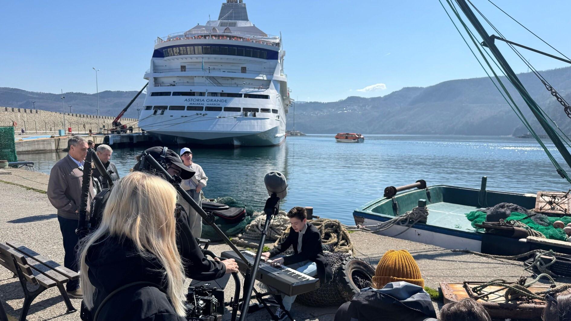 Amasra becomes natural set for Russian film