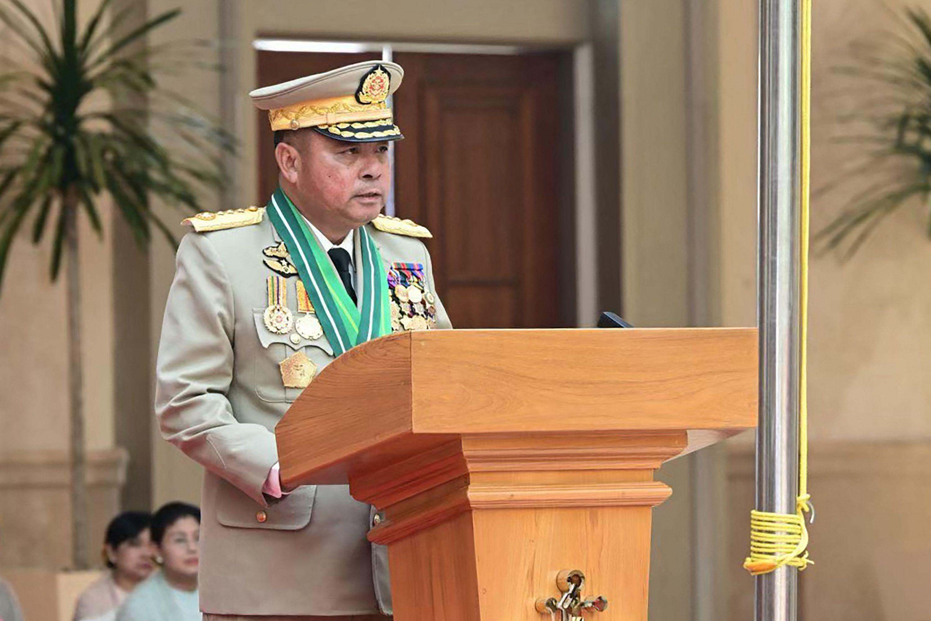 Myanmar paves way for junta chief to become president