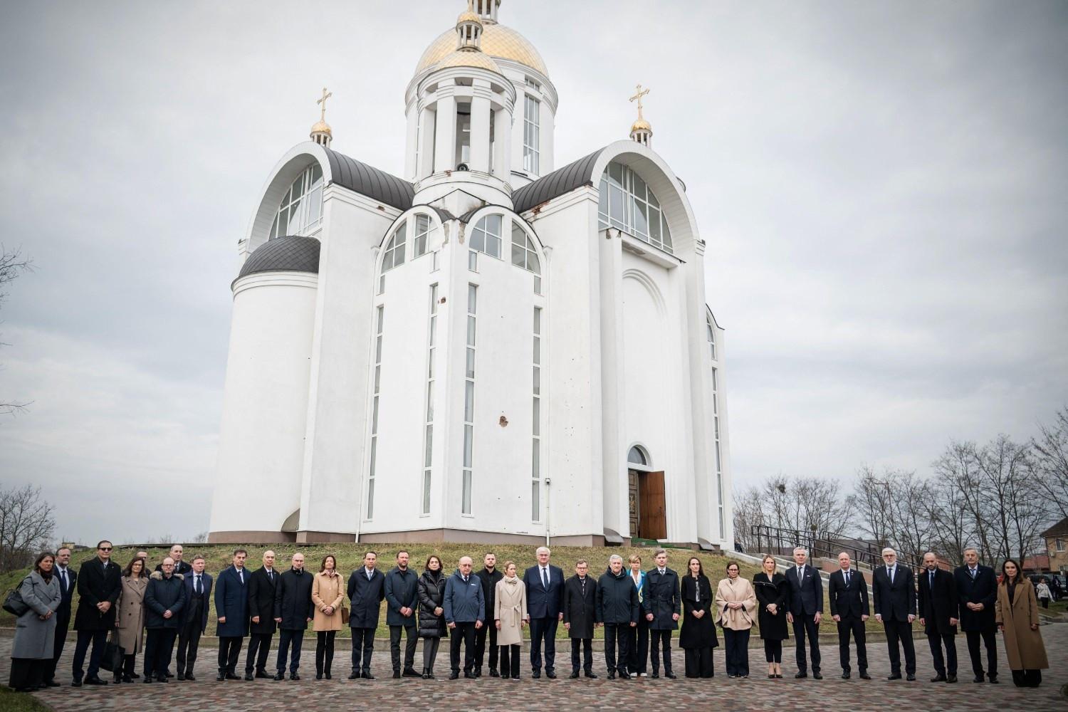 EU diplomats in Ukraine to reaffirm support