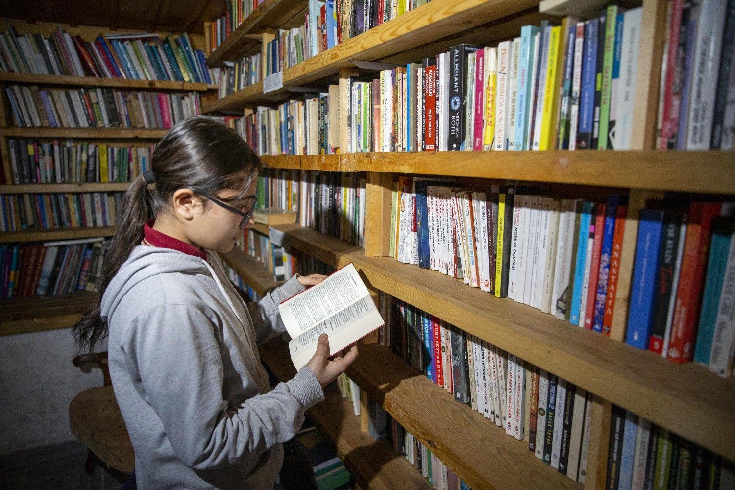 Bolu mansion library offers students quiet retreat in shadow of history