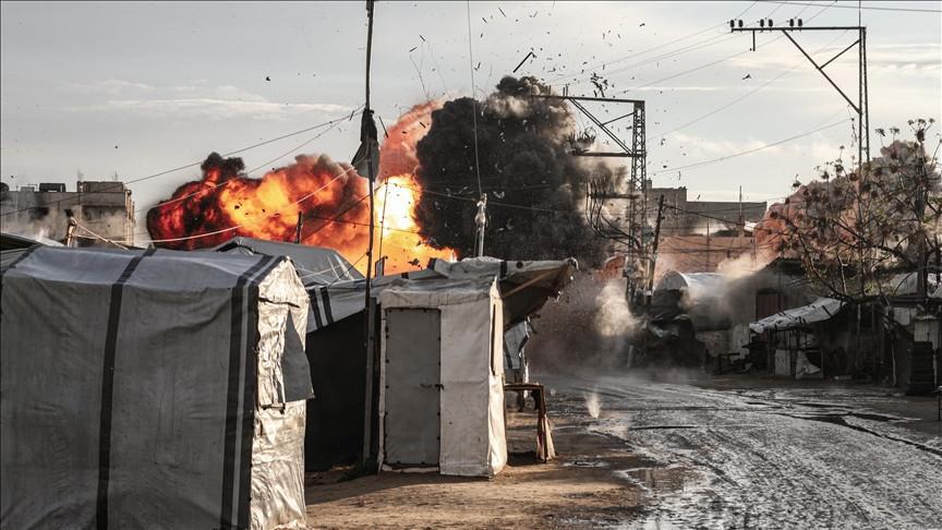 Israeli strike kills 3 Palestinians in eastern Gaza City