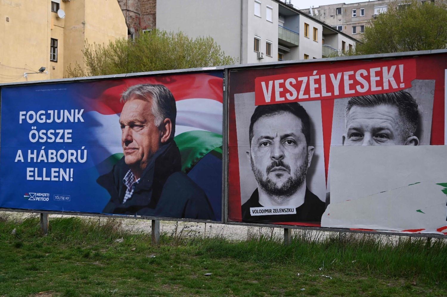 Orban fuels anti-Ukraine mood ahead of Hungarian vote