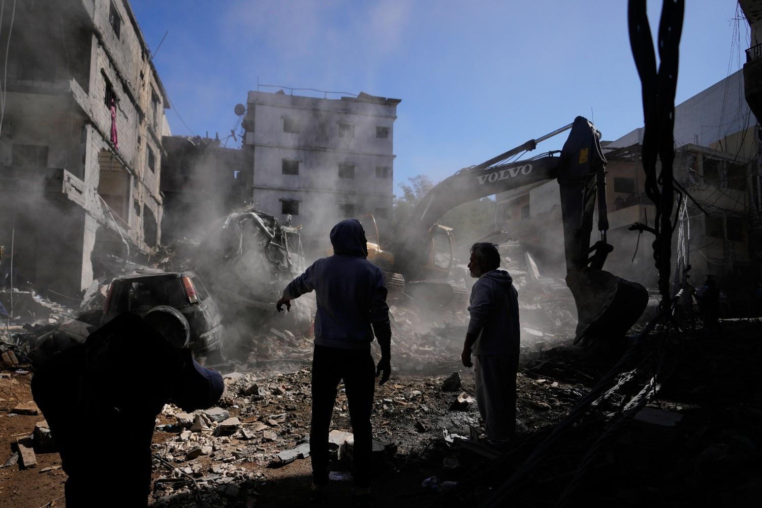 Raid hits Beirut's southern suburbs as Israel says striking Hezbollah