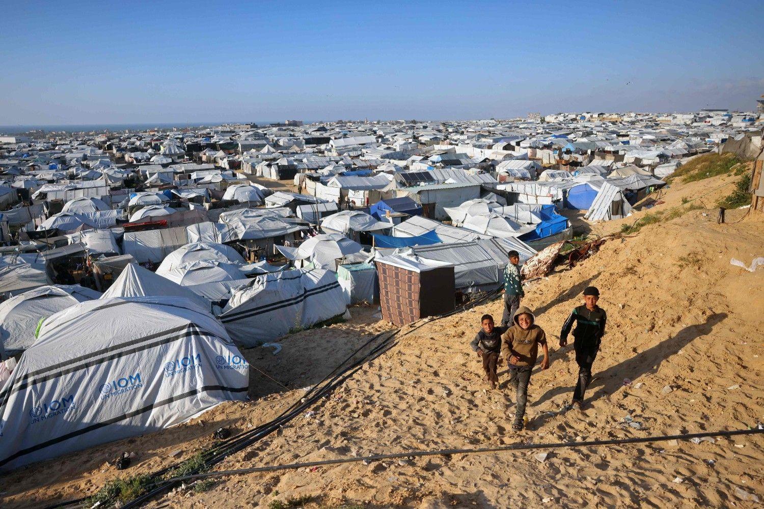 Fiberglass homes aim to offer more 'dignity' for displaced in Gaza