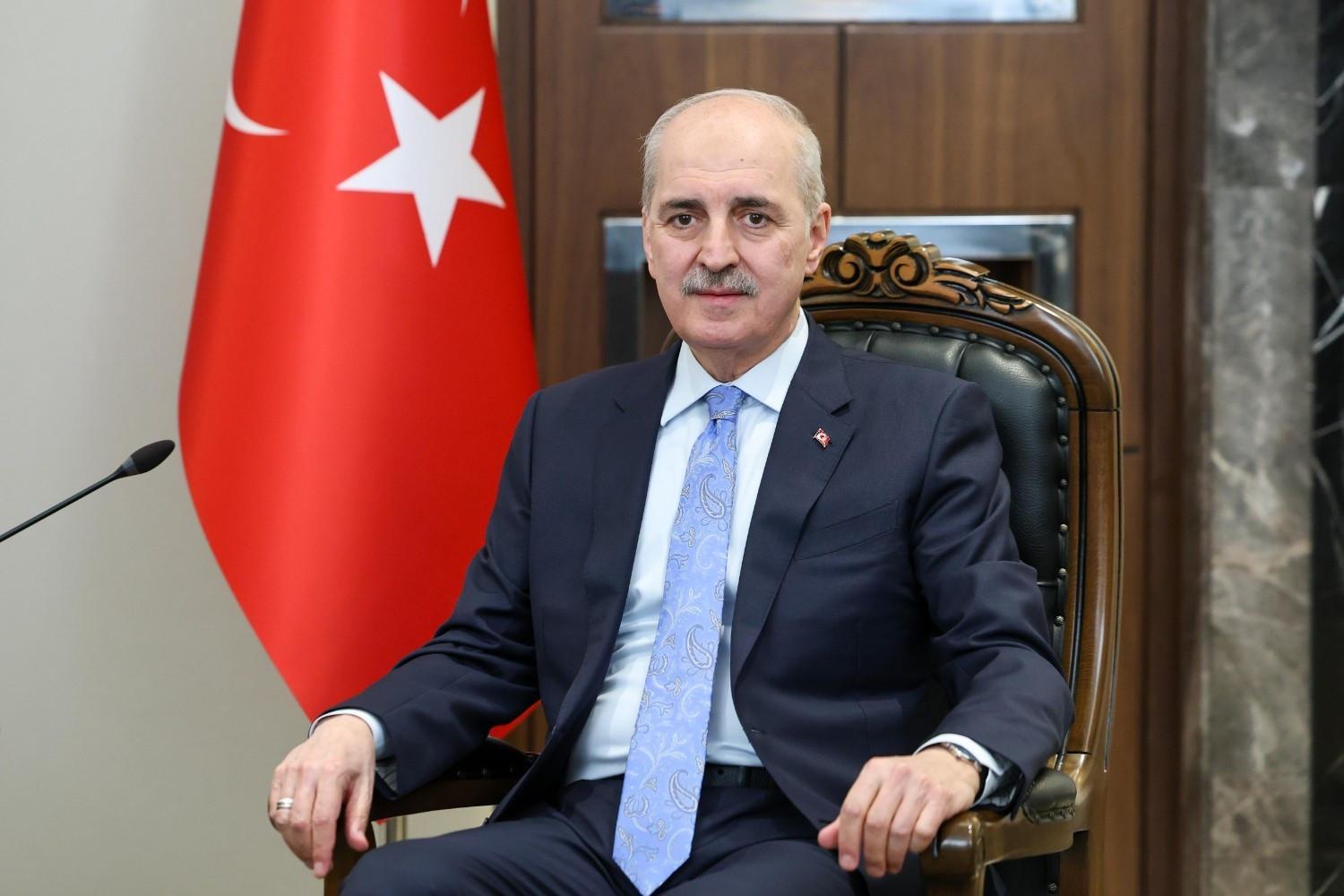 Kurtulmuş says parliaments must speak out against injustice, war