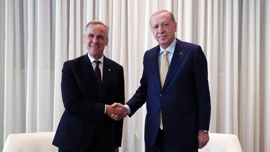 Erdoğan, Carney discuss deeper ties, cooperation