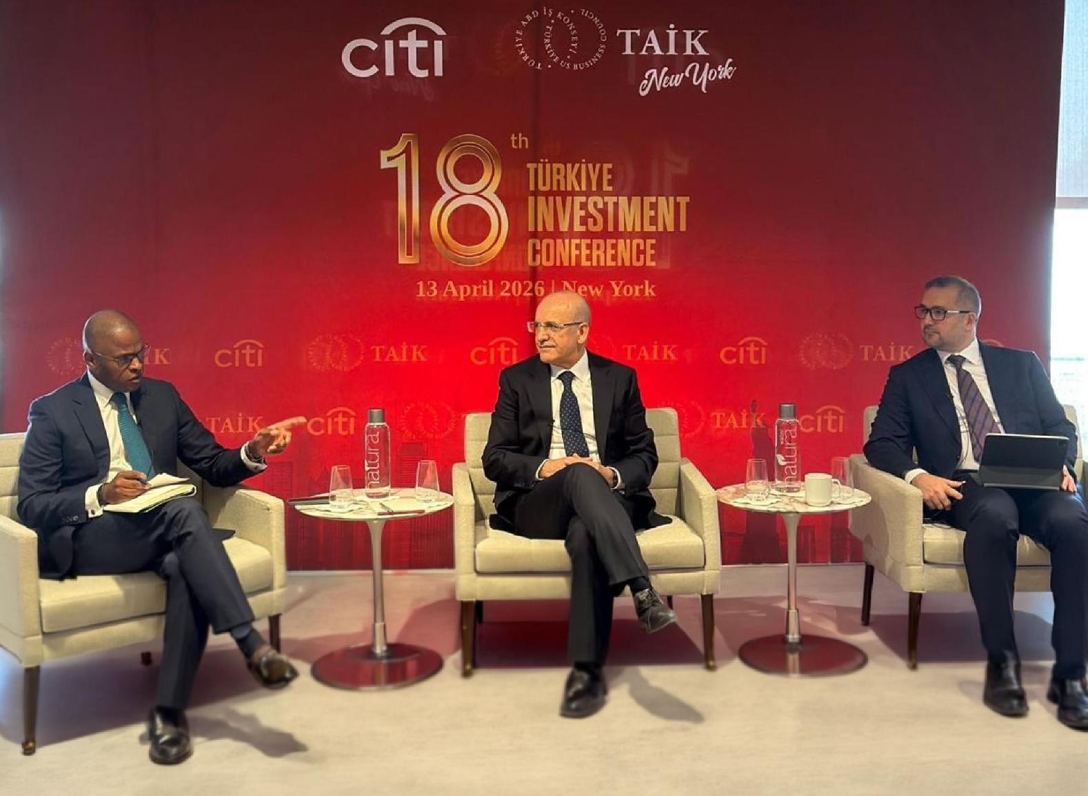 Şimşek, Central Bank chief meet investors in New York