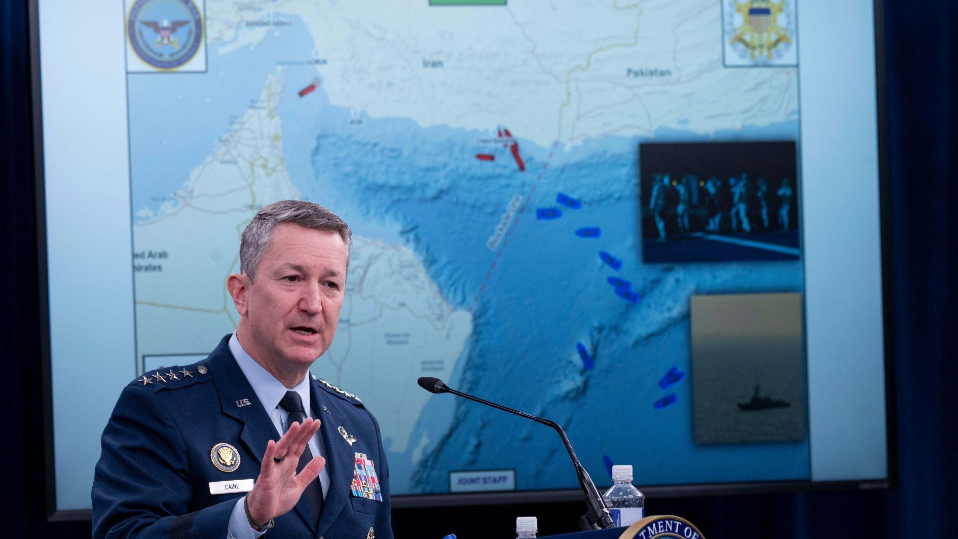 US to blockade Iran ports 'as long as it takes': Pentagon chief