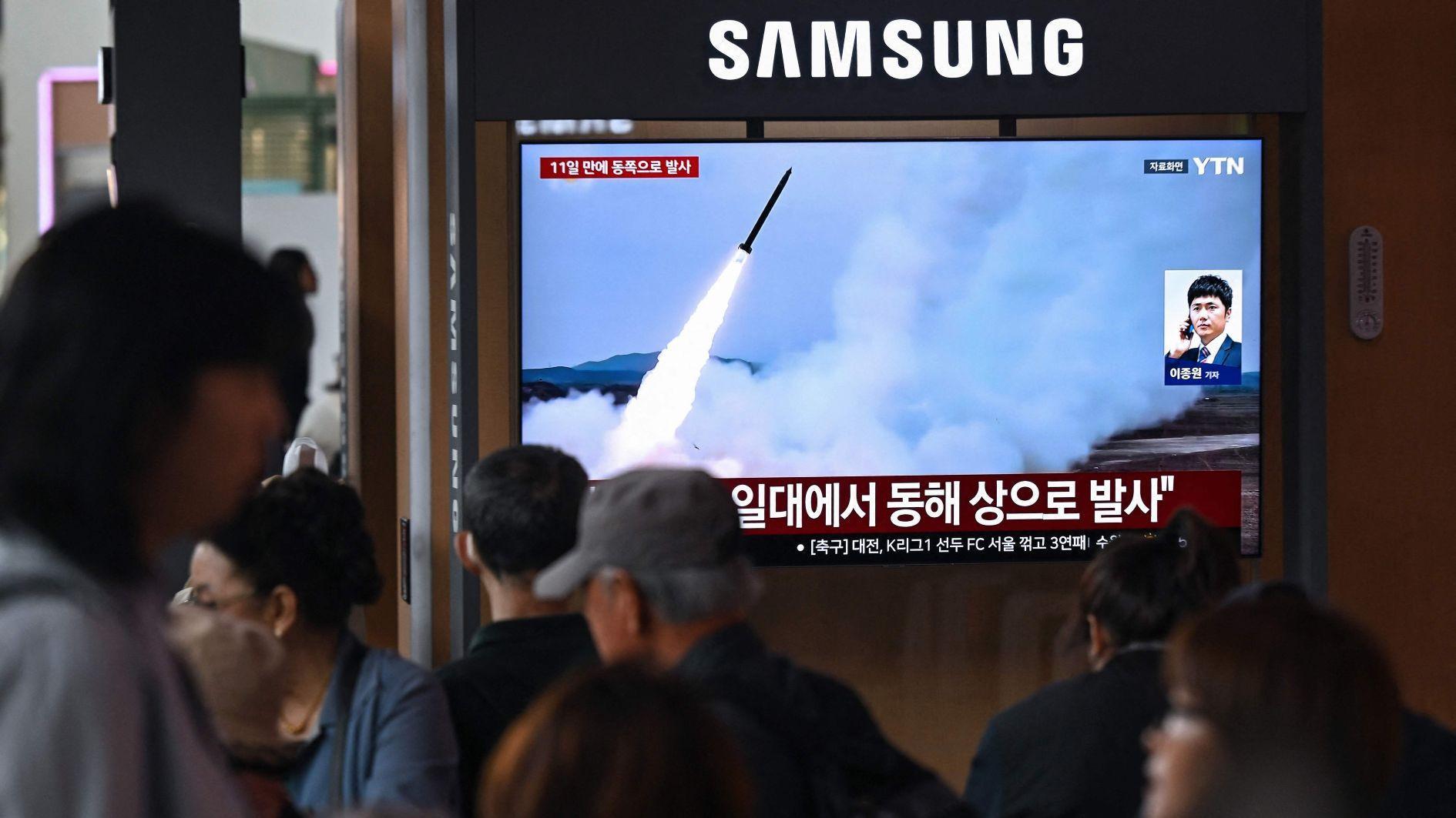 North Korea fires multiple ballistic missiles into sea