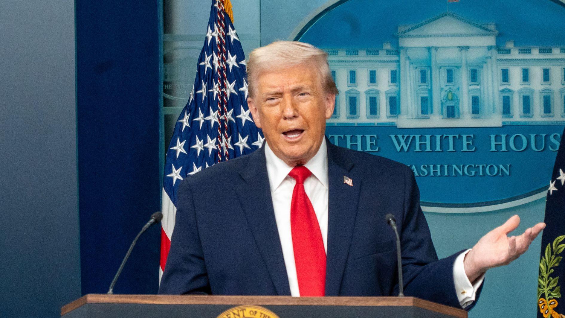 Trump says US delegation going to Pakistan Monday for Iran negotiations