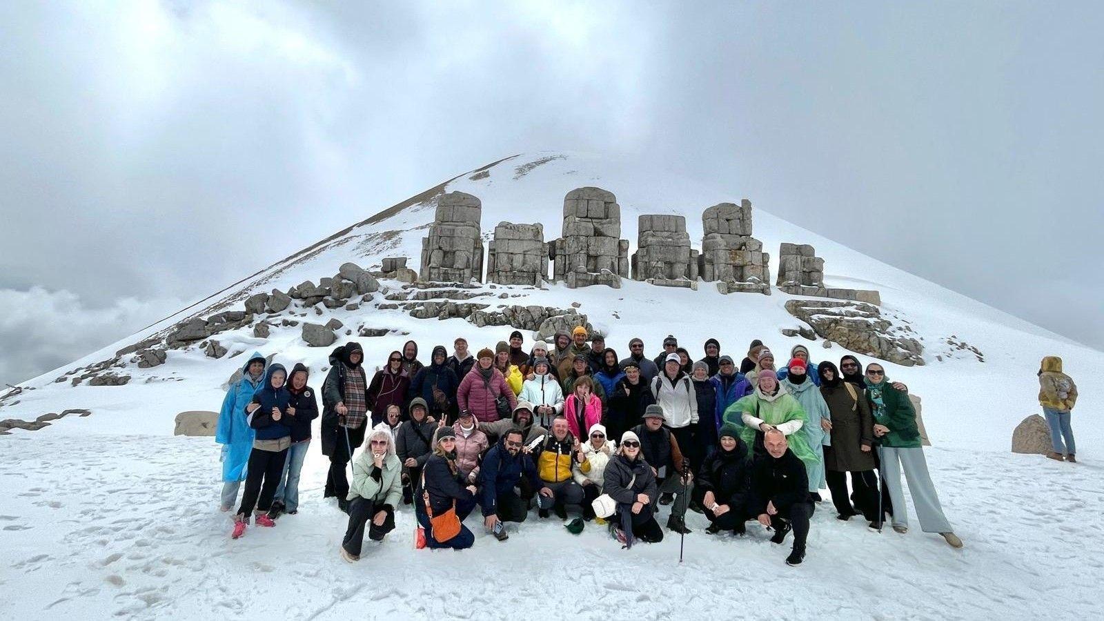 International artists gather at Mount Nemrut