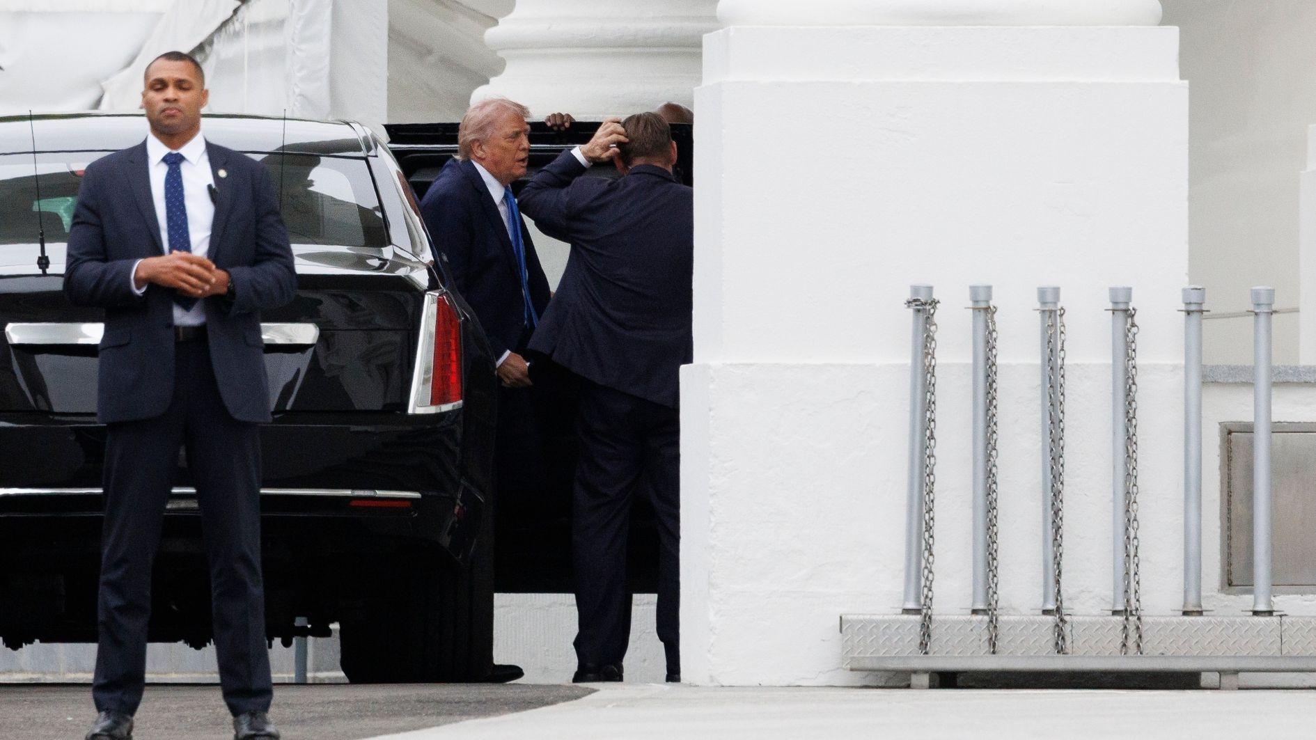 Trump safe after evacuated following shooting at Washington