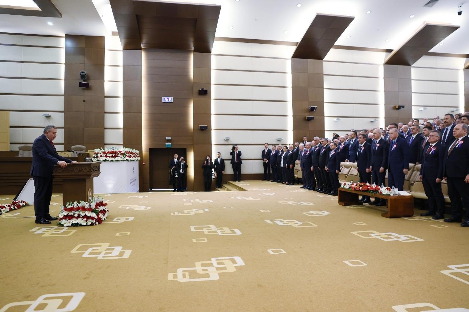 Erdoğan joins 64th anniversary ceremony of top court