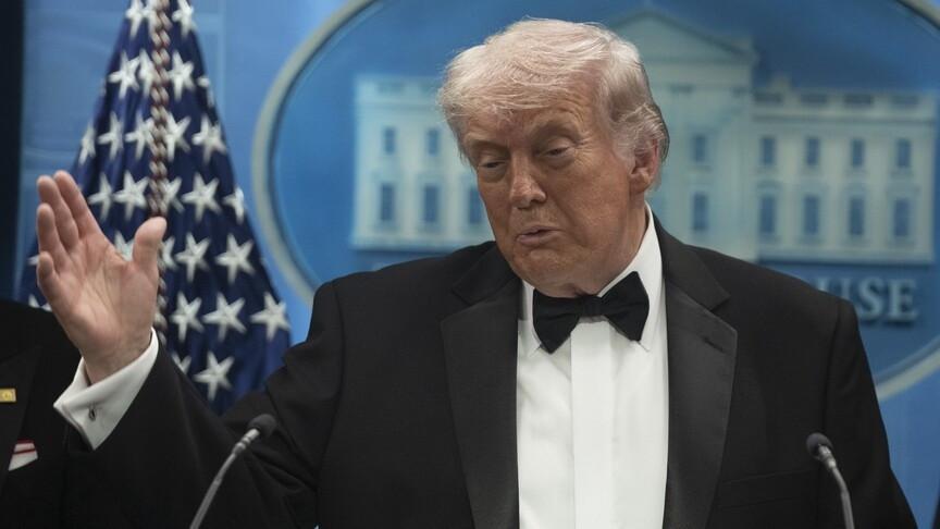 Trump claims Iran wants US to open Strait of Hormuz ‘as soon as possible’