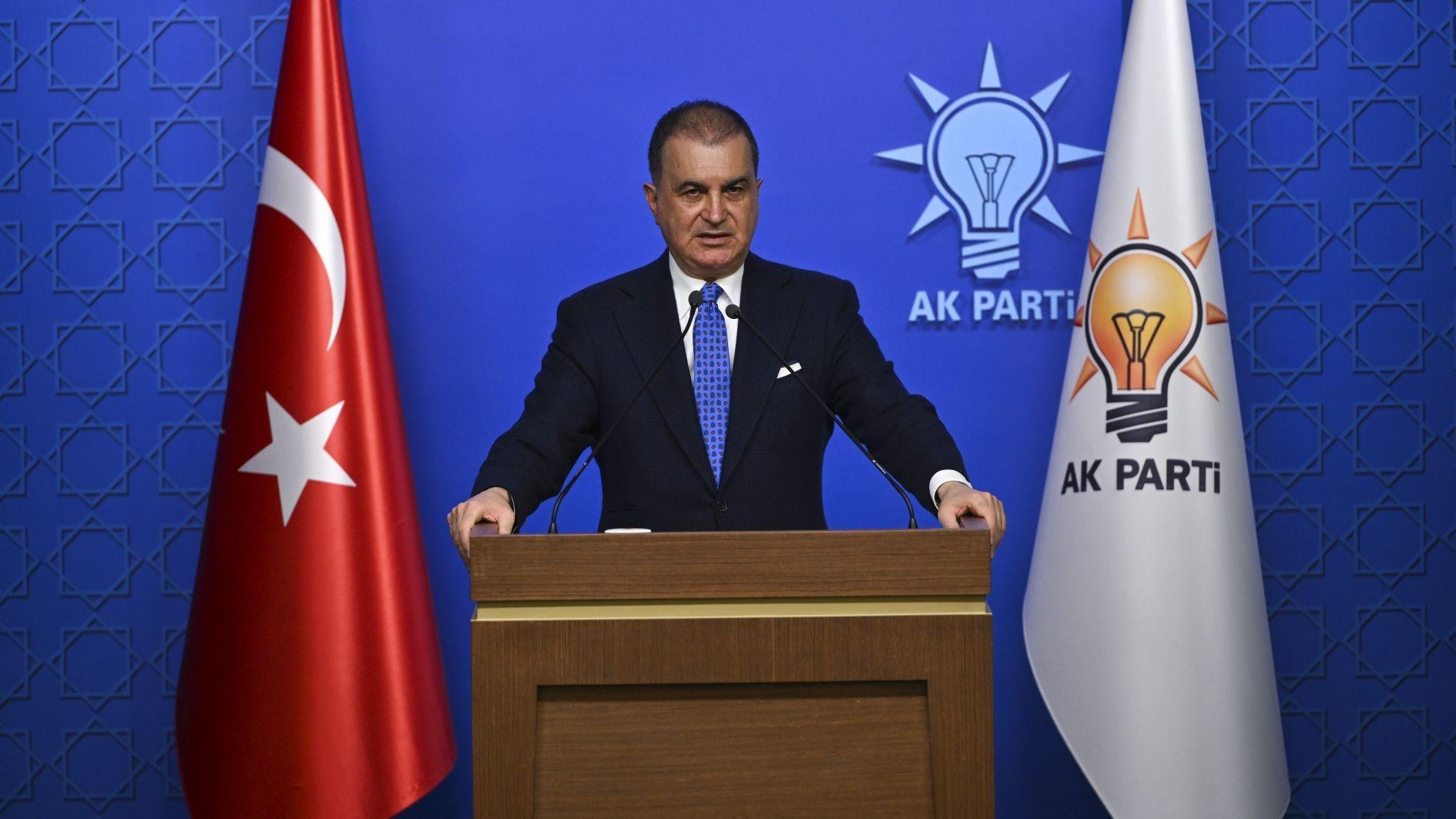 AKP spokesperson rebukes Macron over pro-Greece remarks