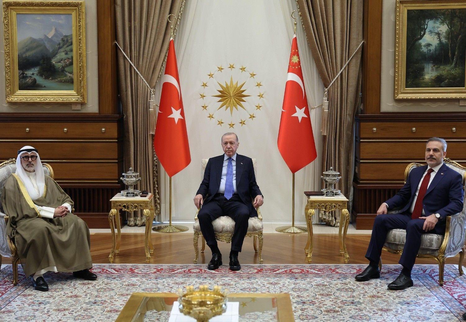 Erdoğan receives Kuwaiti foreign minister in Ankara