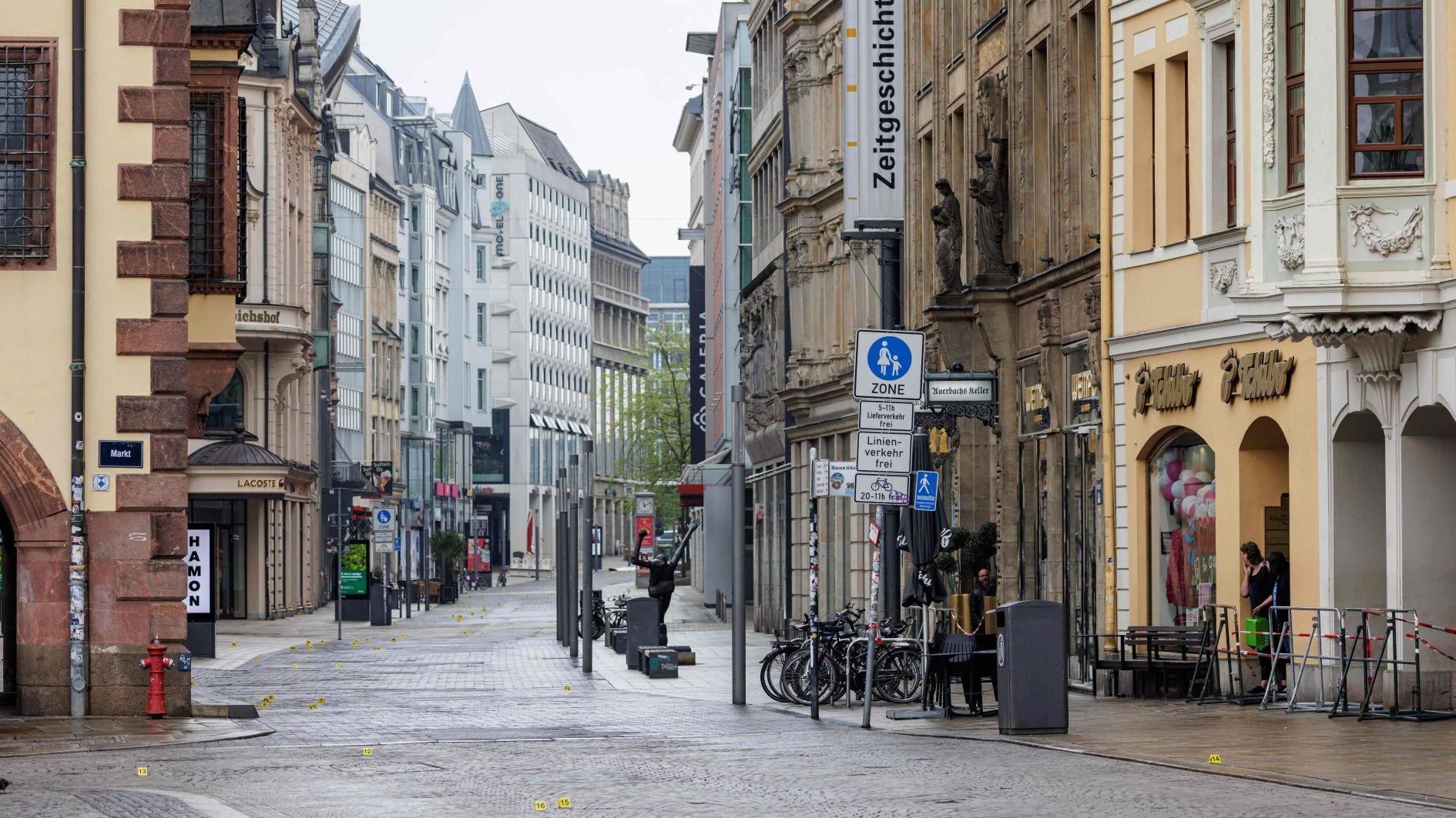 Two dead as car ploughs into crowd in Germany's Leipzig