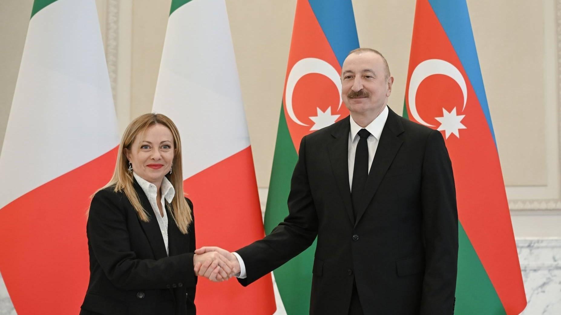 Italy, Azerbaijan to deepen energy, defense ties: Meloni