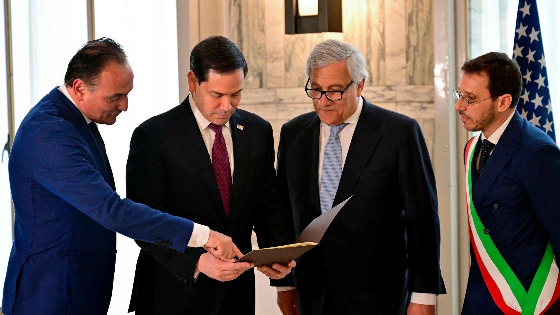 Rubio meets Italian PM after Trump criticism