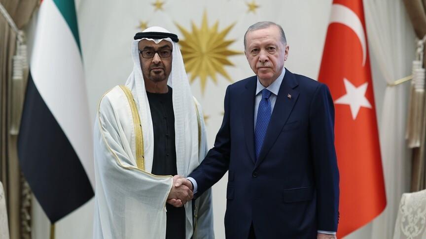 Erdoğan, UAE president discuss regional tensions
