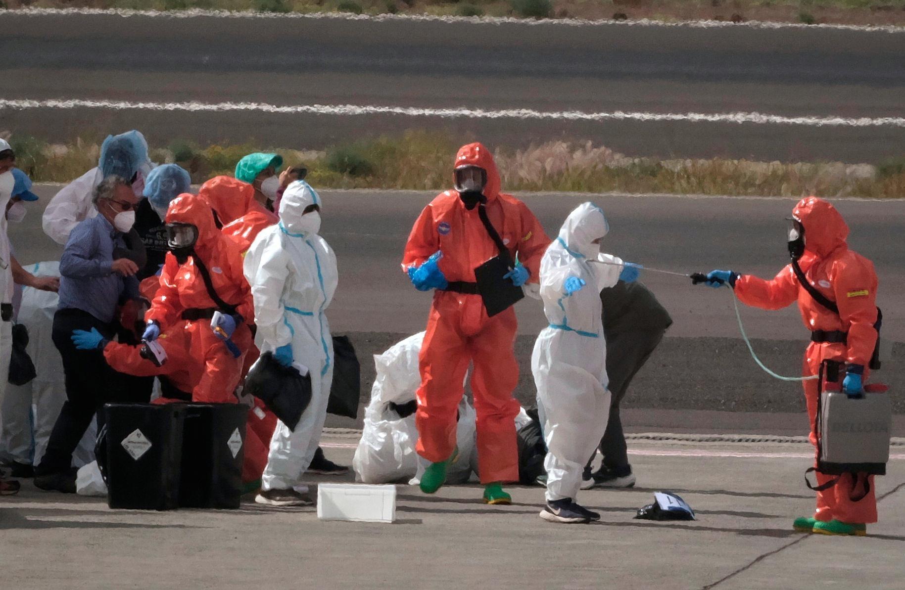 Spain says took 'all measures' to stop hantavirus, after positive tests