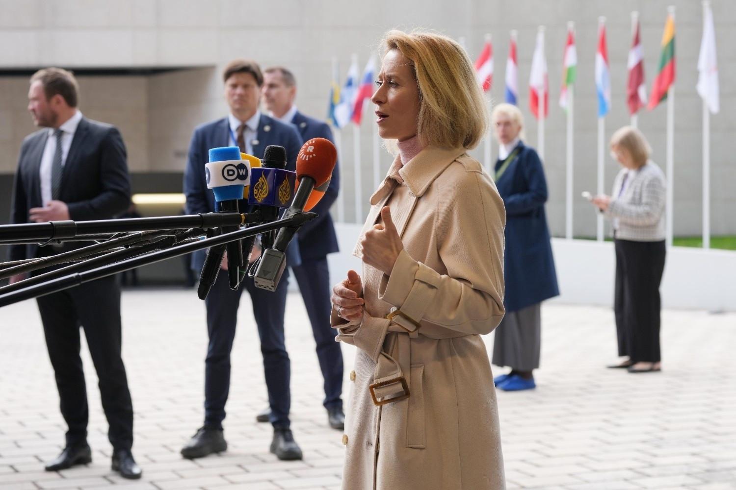 EU top diplomat says 'clear' why Putin wants Schroeder as mediator