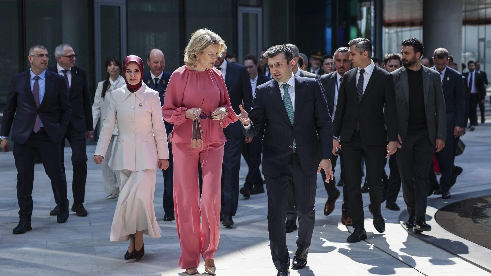 Drones are 'greatest deterrent,' chief of Baykar tells Belgian queen