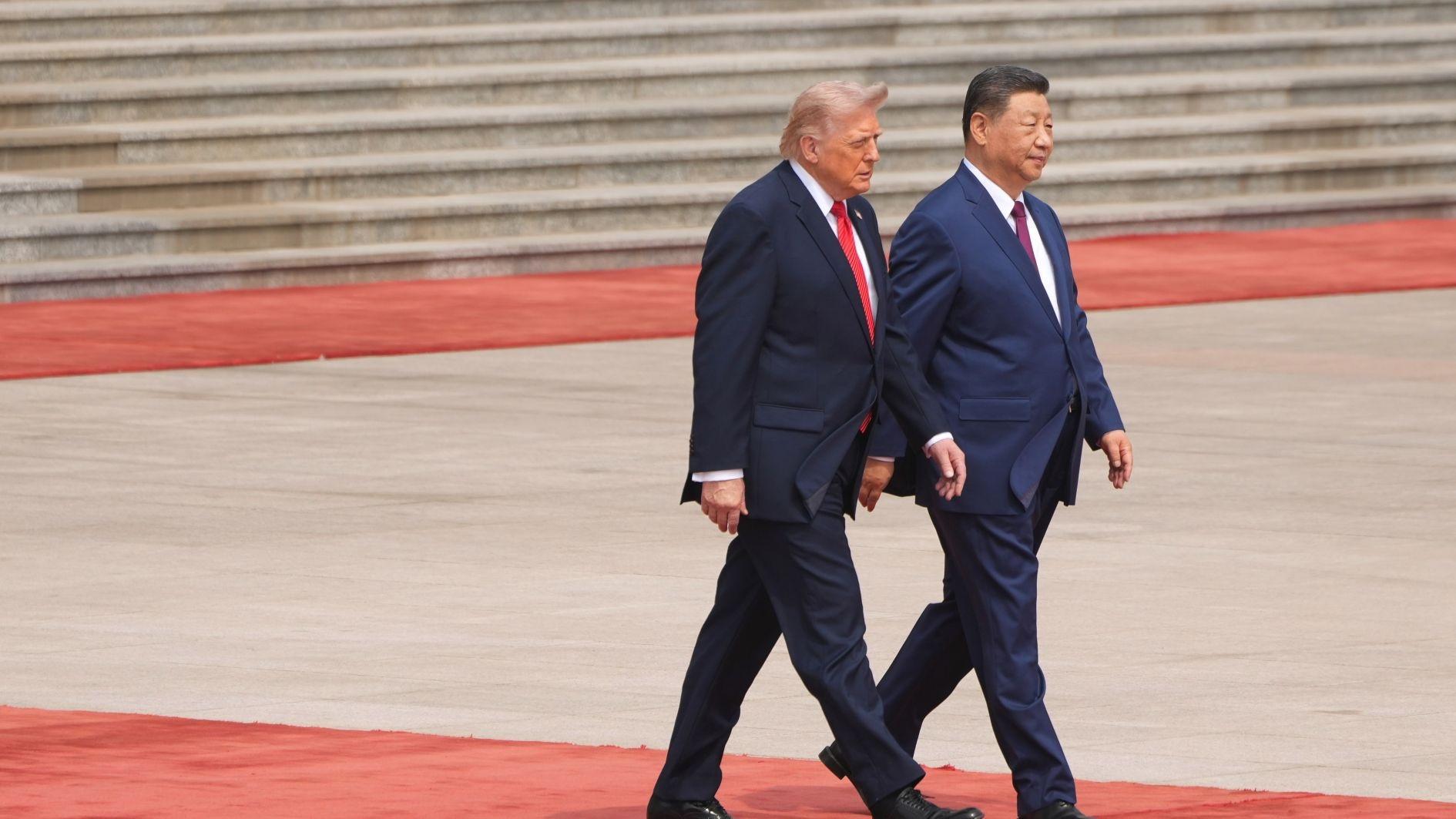 Xi warns Trump on Taiwan at Beijing summit