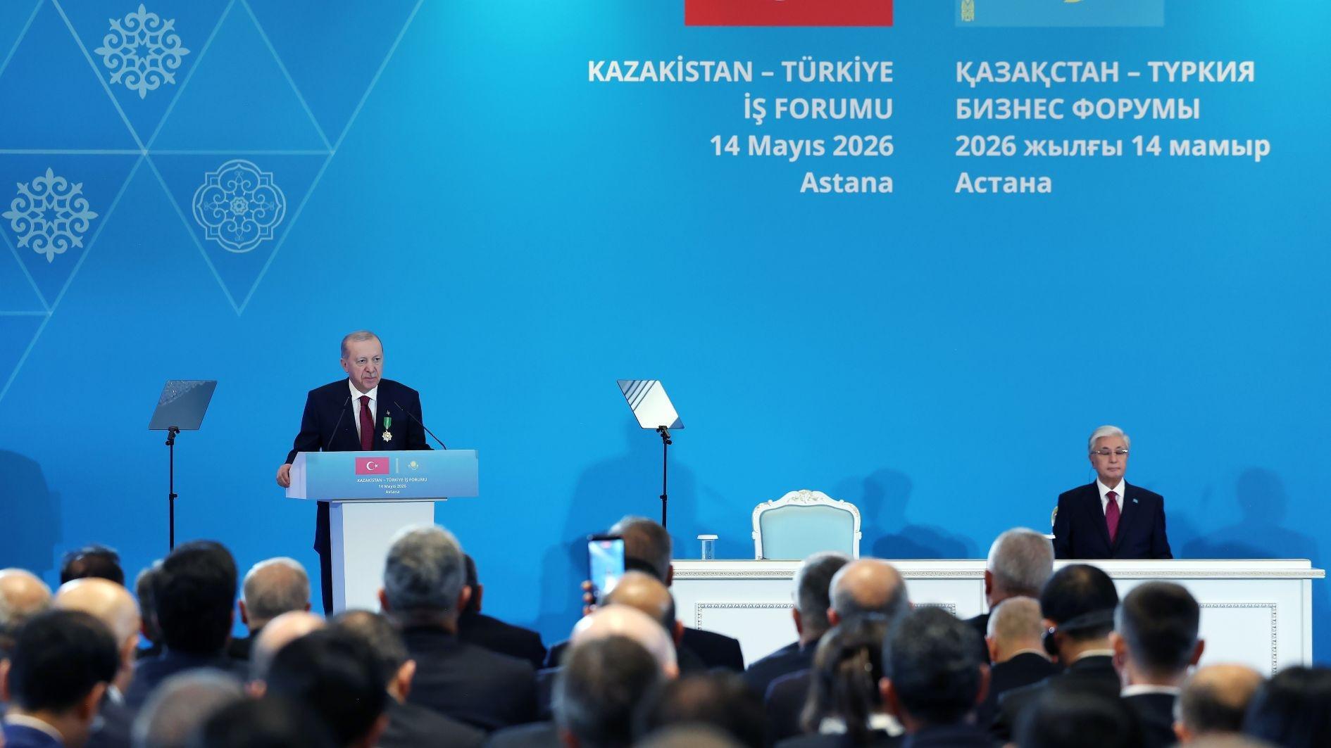 Erdoğan highlights importance of Caspian-transit Middle Corridor